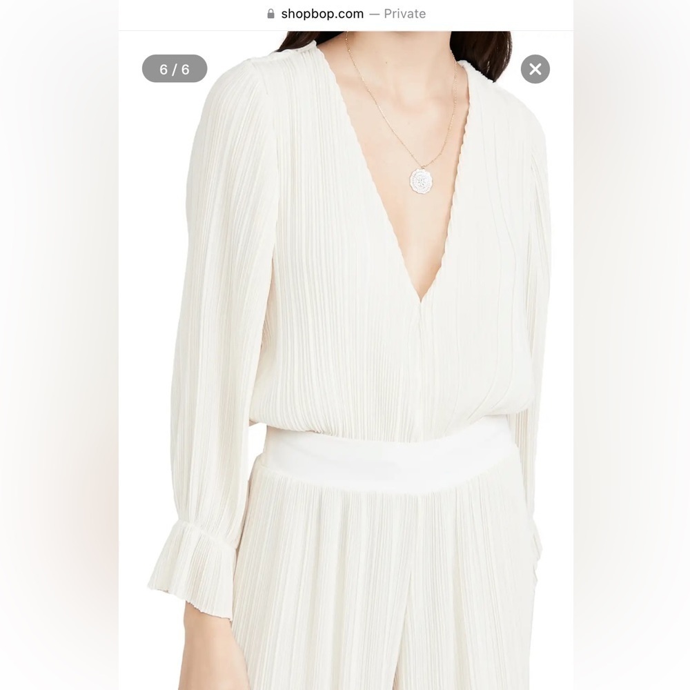 NWT Misa Rana Thong Bodysuit​​​​​​